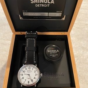 Shinola Runwell Argonite 1069 NEW IN BOX